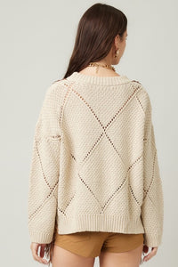 Braided Sweater