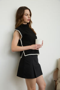 Side Tie Sweater