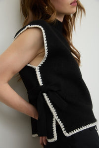 Side Tie Sweater