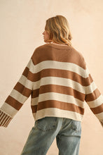 Load image into Gallery viewer, Stripped Down Sweater