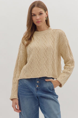 Cable Knit Sweater