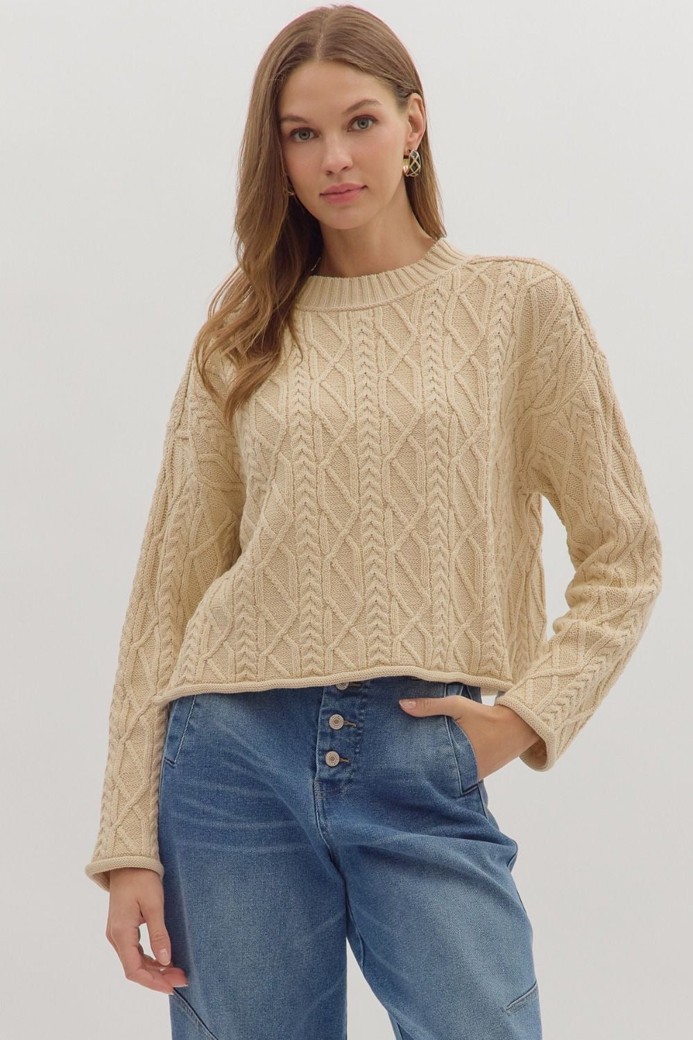 Cable Knit Sweater