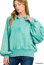 Load image into Gallery viewer, Acid Wash Button Up
