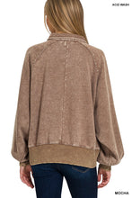 Load image into Gallery viewer, Acid Wash Button Up