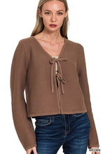 Load image into Gallery viewer, Tied Up Cardigan