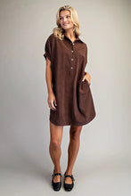 Load image into Gallery viewer, Bark Brown Dress