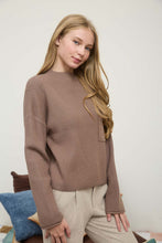 Load image into Gallery viewer, Mocha Pocket Sweater