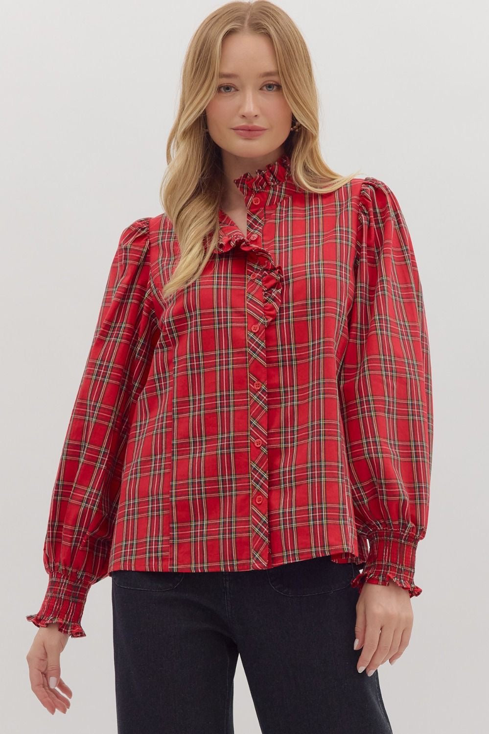 Plaid Dream Blouse