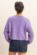 Load image into Gallery viewer, Iris Purple Sweater