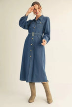 Load image into Gallery viewer, Denim Babe Dress