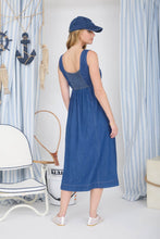 Load image into Gallery viewer, Denim Princess Midi
