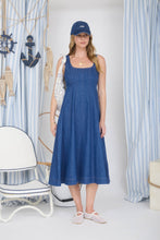 Load image into Gallery viewer, Denim Princess Midi