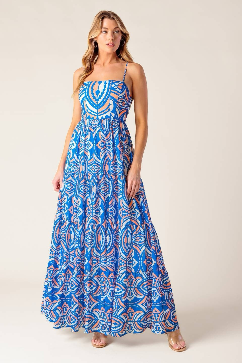Blue Coral Dress