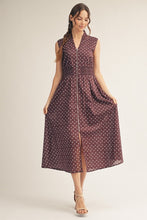 Load image into Gallery viewer, Polka Zip Dress