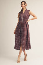 Load image into Gallery viewer, Polka Zip Dress