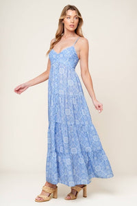 Slate Blue Dress