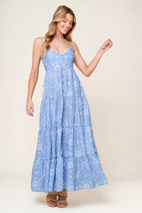 Slate Blue Dress