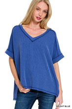 Load image into Gallery viewer, Rib V Neck Top