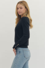 Load image into Gallery viewer, Cuff Detail Top