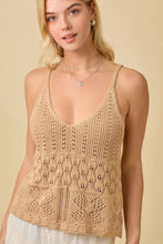 Load image into Gallery viewer, Crochet Knit Top