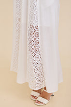 Load image into Gallery viewer, Lace Linen Maxi