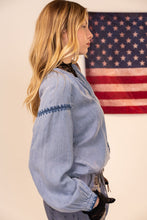 Load image into Gallery viewer, Washed Blue Top