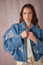 Load image into Gallery viewer, Lace Trim Jacket