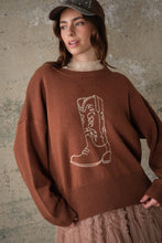 Load image into Gallery viewer, Boot Sweater