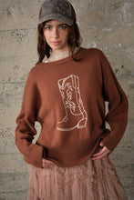 Load image into Gallery viewer, Boot Sweater