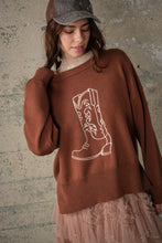 Load image into Gallery viewer, Boot Sweater