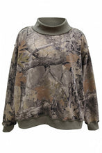 Load image into Gallery viewer, Camo Mockneck