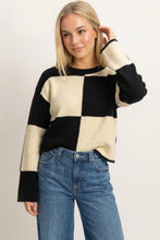 Load image into Gallery viewer, Check Mate Sweater