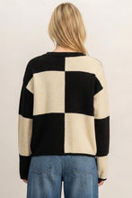 Load image into Gallery viewer, Check Mate Sweater