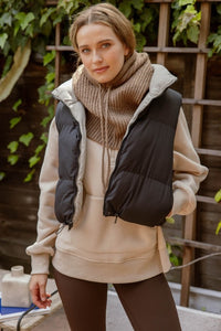 Reverse Puffer Vest