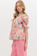 Load image into Gallery viewer, Berry Floral Top