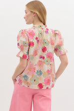 Load image into Gallery viewer, Berry Floral Top