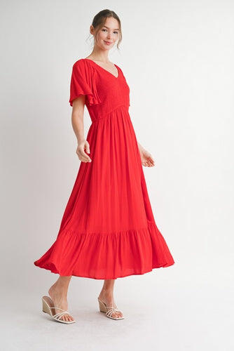 Red Love Midi
