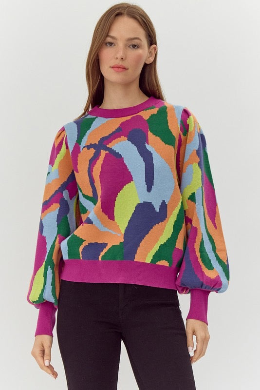 Brighten Up Sweater