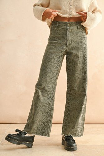 Snake Print Pant