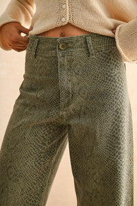 Snake Print Pant