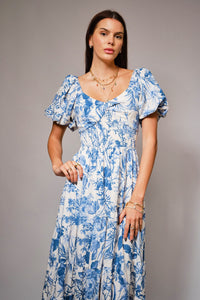 Garden Blue Dress