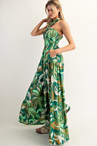 Forest Green Jumpsuit