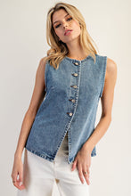 Load image into Gallery viewer, Denim Days Vest