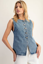Load image into Gallery viewer, Denim Days Vest