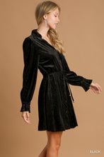 Load image into Gallery viewer, Velvet Mini Dress