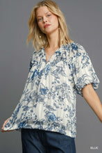 Load image into Gallery viewer, Blue Willow Top