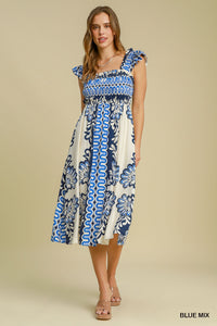 Blue Mix Dress