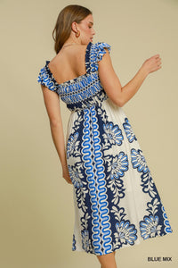 Blue Mix Dress
