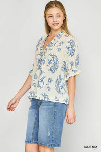Blue Baby Top