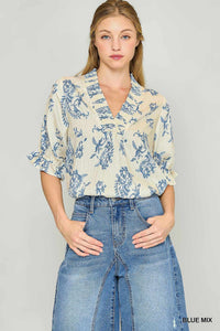 Blue Baby Top